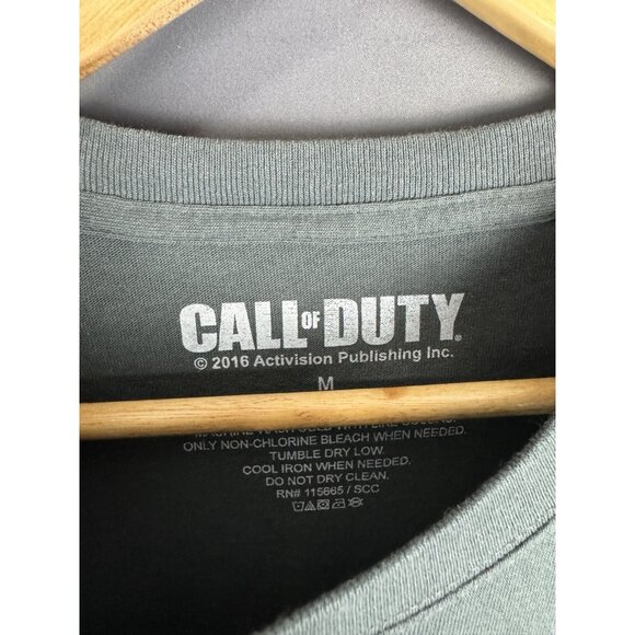 Vintage Y2K Call Of Duty Infinite Warfare XBOX Video Game Promo Medium Tee - Picture 6 of 8